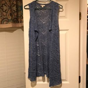 Sleeveless Cardigan